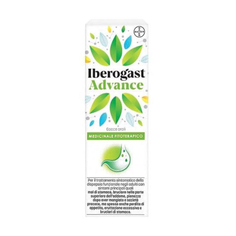 Bayer Iberogast Advance Gocce Orali Medicinale Fitoterapico per Dispepsia 50ml Bayer Iberogast Advance Gocce Orali Medicinale Fitoterapico per Dispepsia 50ml