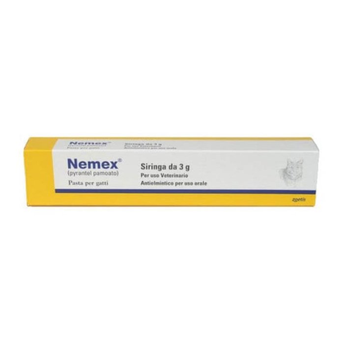Nemex Gatti pasta 3 g - pasta vermifuga per gatti Nemex Gatti pasta 3 g - pasta vermifuga per gatti