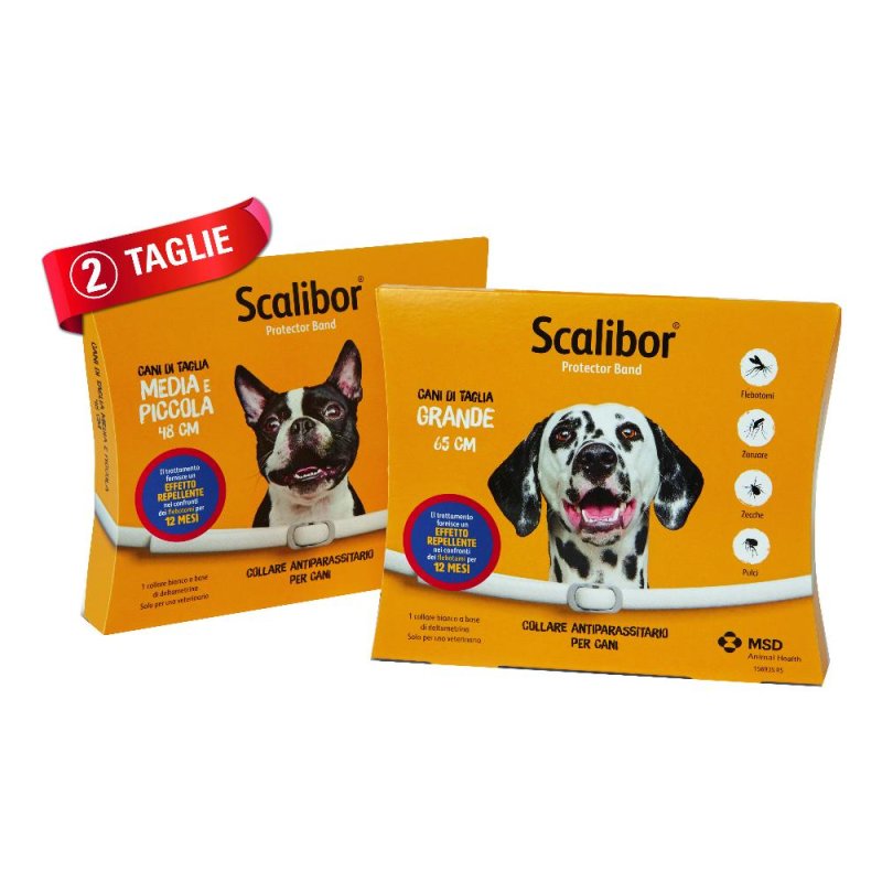 Scalibor ProtectorBand collare antiparassitario per cani 65 cm Grande Scalibor ProtectorBand collare antiparassitario per cani 65 cm Grande
