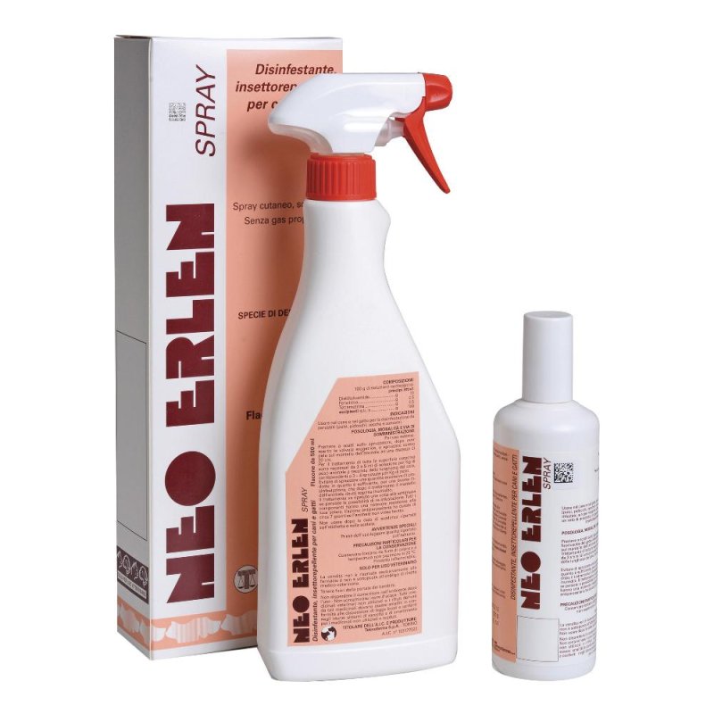 Neoerlen Spray 200 ml – Spray cutaneo igienizzante e lenitivo per la cura della pelle Neoerlen Spray 200 ml – Spray cutaneo igienizzante e lenitivo per la cura della pelle
