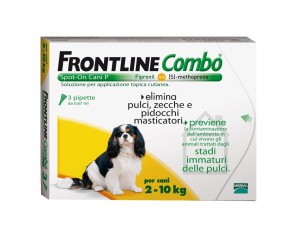 FRONTLINE Combo 3p.Cani 2-10Kg