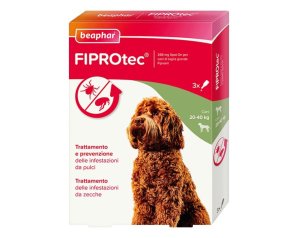 Fiprotec cane Large 3x268 mg - antiparassitario spot-on per cani di taglia grande