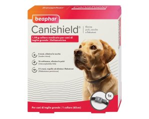 Canishield collare antiparassitario cane 65 cm - protezione contro pulci e zecche