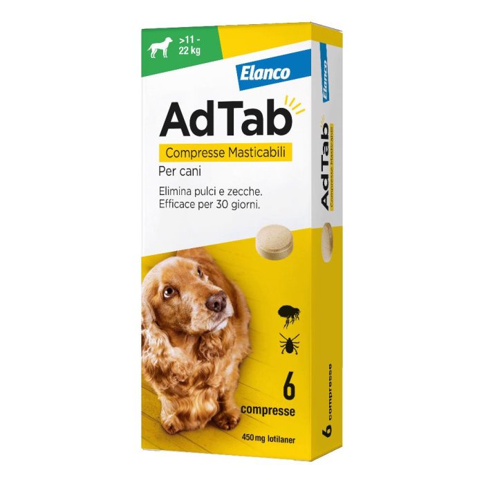 ADTAB 6 CPR 450 MG CANI 11-22 ADTAB 6 CPR 450 MG CANI 11-22