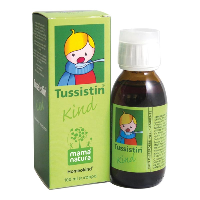 Schwabe Pharma Italia Tussistin Scir Kind 100ml Schwabe Pharma Italia Tussistin Scir Kind 100ml