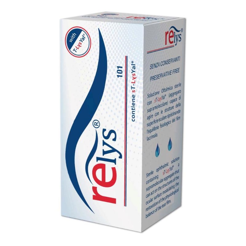 Relys soluzione oftalmica per occhio secco – Flacone 10 ml Relys soluzione oftalmica per occhio secco – Flacone 10 ml