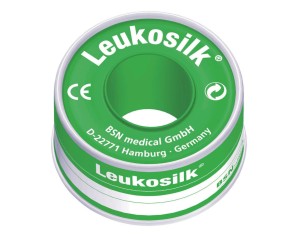 Essity  Linea Medicazioni Specializzate Leukosilk Cerotto in Rocchetto 2,5 x 500 cm