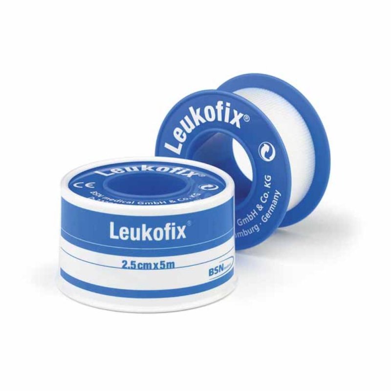 Leukofix Cerotto su rocchetto trasparente per fissaggio cannule 2,5X500CM
