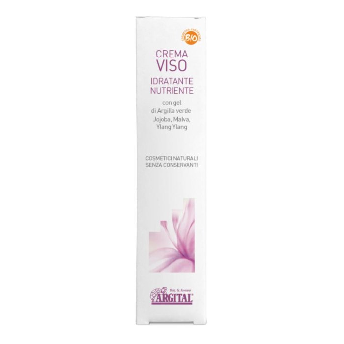 Argital crema idratante e nutriente - crema viso idratante naturale con argilla verde