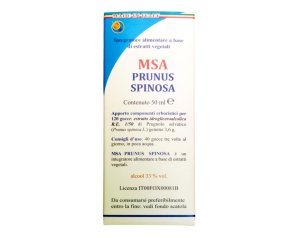 MSA PRUNUS SPINOSA 50ML