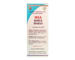 MSA RUBUS IDAEUS 50ML<