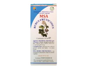MSA Rubus Fructicosus 50 ml - macerato fitoterapico di rovo