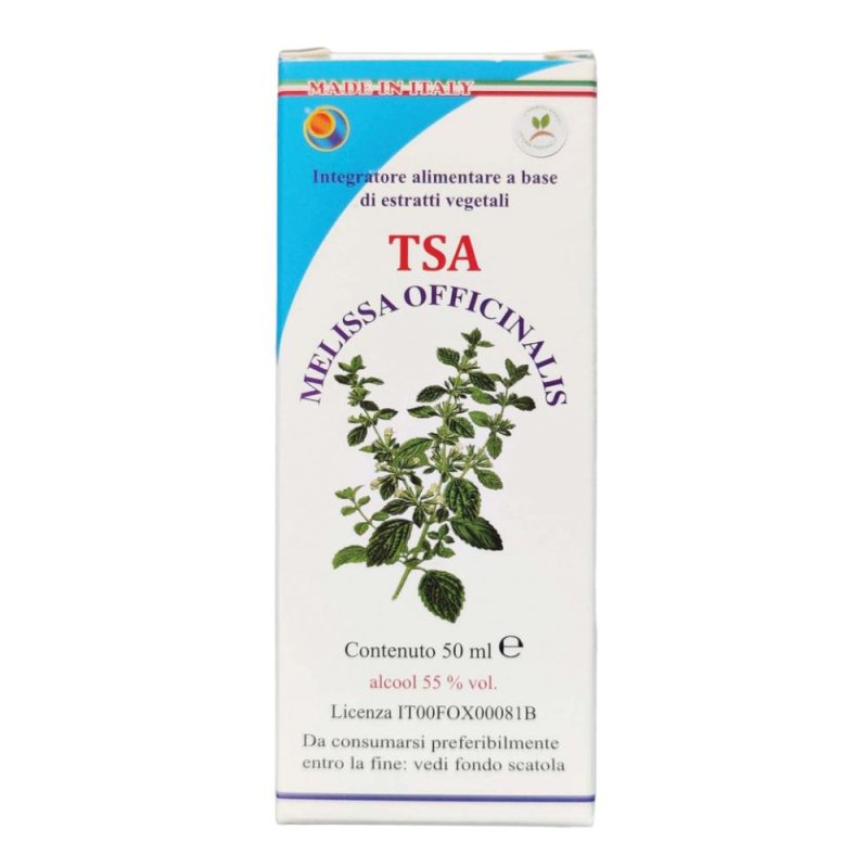 TSA Melissa Officinalis 50 ml - soluzione idroalcolica di melissa ad azione rilassante