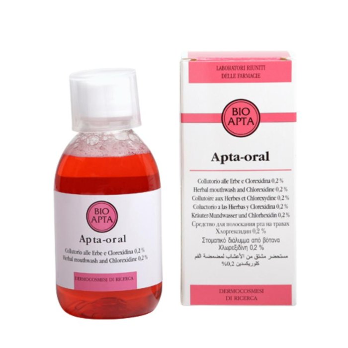Aptaoral Collutorio 200 ml per Igiene e Protezione del Cavo Orale Aptaoral Collutorio 200 ml per Igiene e Protezione del Cavo Orale