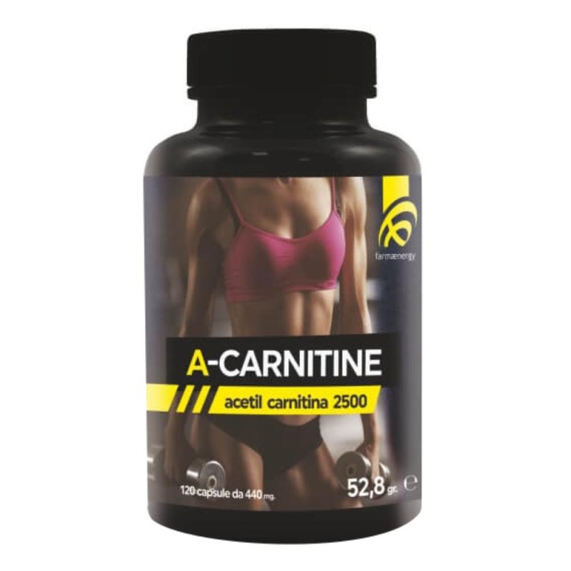 Acetil Carnitina 120 capsule integratore per energia e metabolismo muscolare Acetil Carnitina 120 capsule integratore per energia e metabolismo muscolare