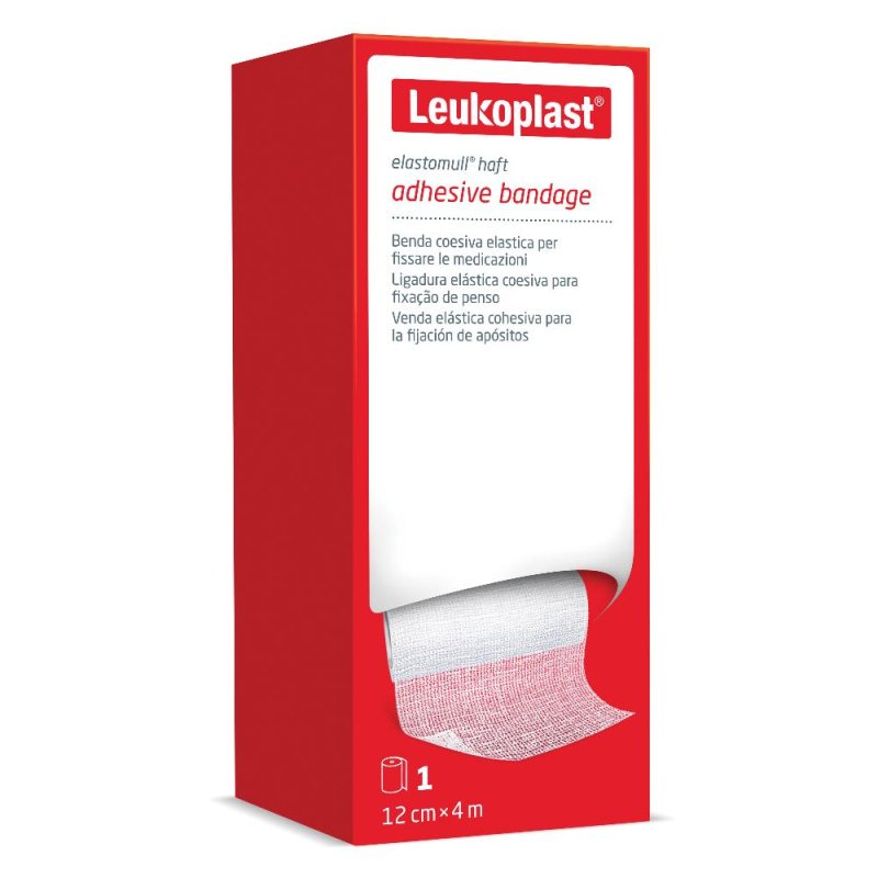 Benda Elastica Autoadesiva Elastomull Haft Compressione Forte 12x400 Cm Benda Elastica Autoadesiva Elastomull Haft Compressione Forte 12x400 Cm
