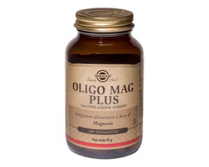 Solgar  Minerali Oligo Mag Citrato Integratore Alimentare 60 Tavolette