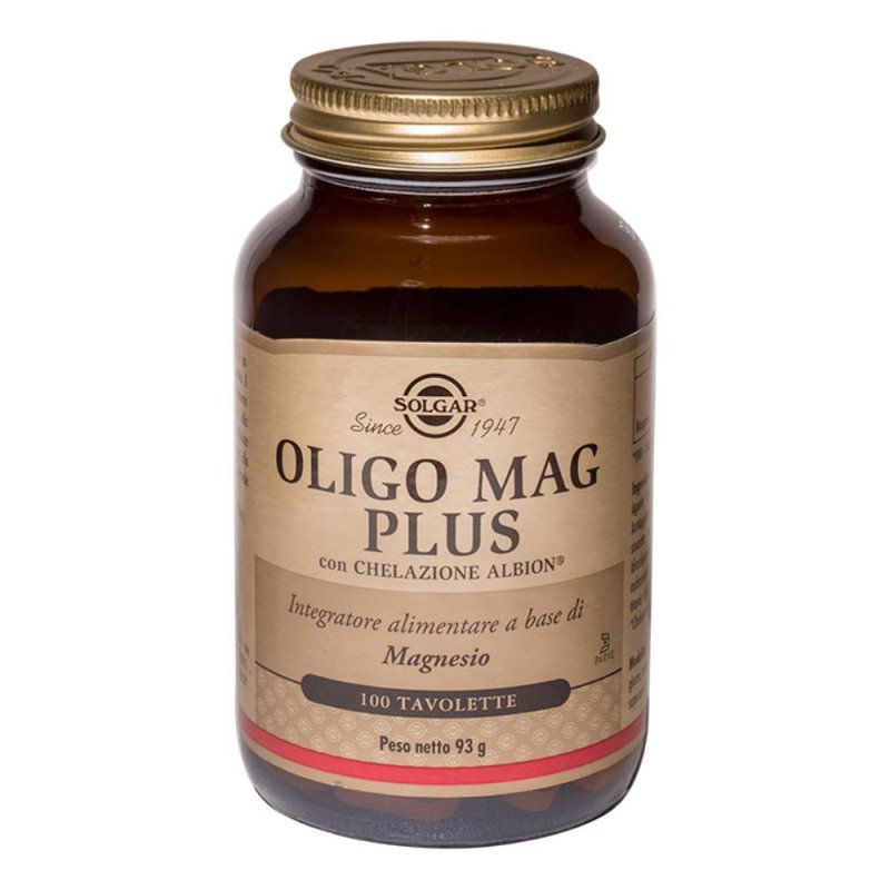 Solgar Minerali Oligo Mag Citrato Integratore Alimentare 60 Tavolette Solgar Minerali Oligo Mag Citrato Integratore Alimentare 60 Tavolette