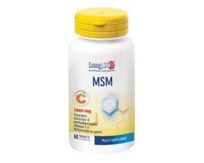 LongLife MSM Integratore Alimentare 60 Tavolette