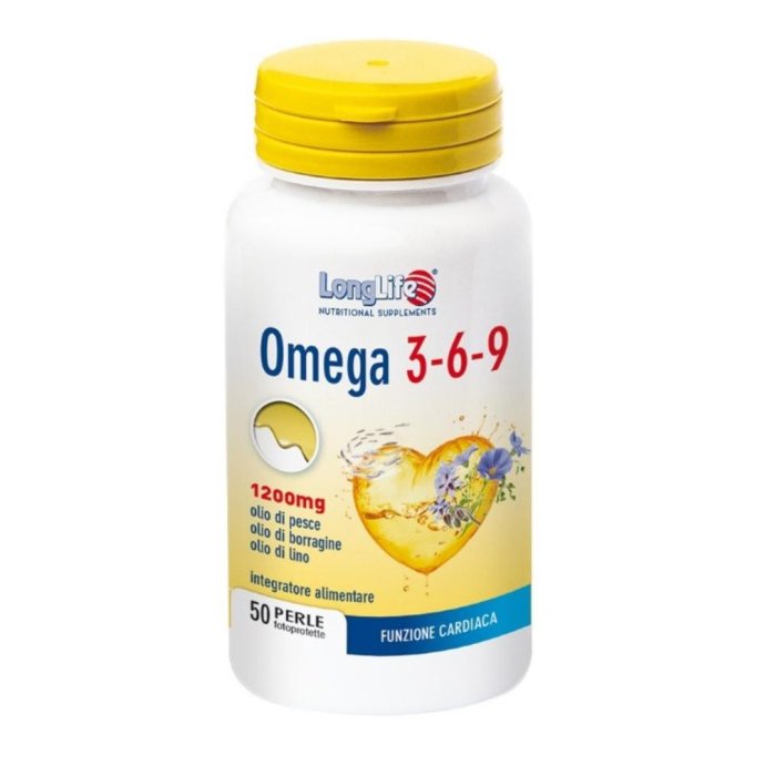 Phoenix - Longlife Longlife Omega 3 6 9 50 Perle Phoenix - Longlife Longlife Omega 3 6 9 50 Perle