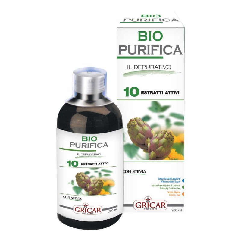 Gricar Biopurifica Il Depurativo Integratore Alimentare 200 ml