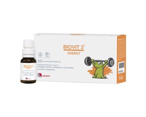 AR Fitofarma Ricerca Naturale Biovit 3 Vitamine Zinco 10 Flaconcini 10 ml