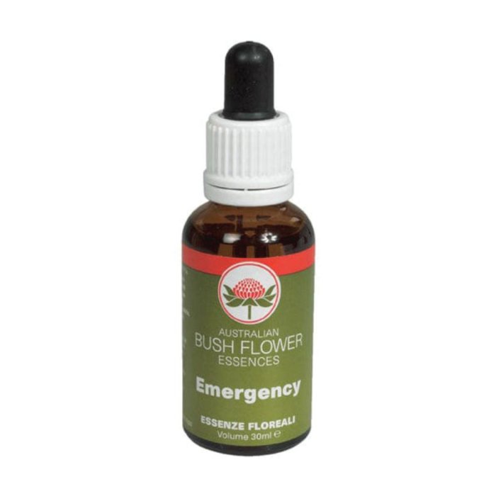 Australian Bush Flower Essences Emergency Essenze Floreali 30 ml