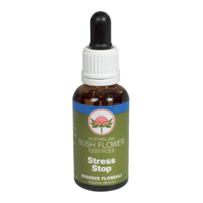 Stress Stop - Essenza Floreale Combinata per il Benessere Emotivo e Mentale gocce 30 ml Stress Stop - Essenza Floreale Combinata per il Benessere Emotivo e Mentale gocce 30 ml
