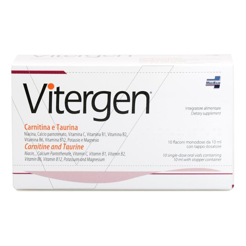 Medibase Vitergen 10 Flaconi Medibase Vitergen 10 Flaconi