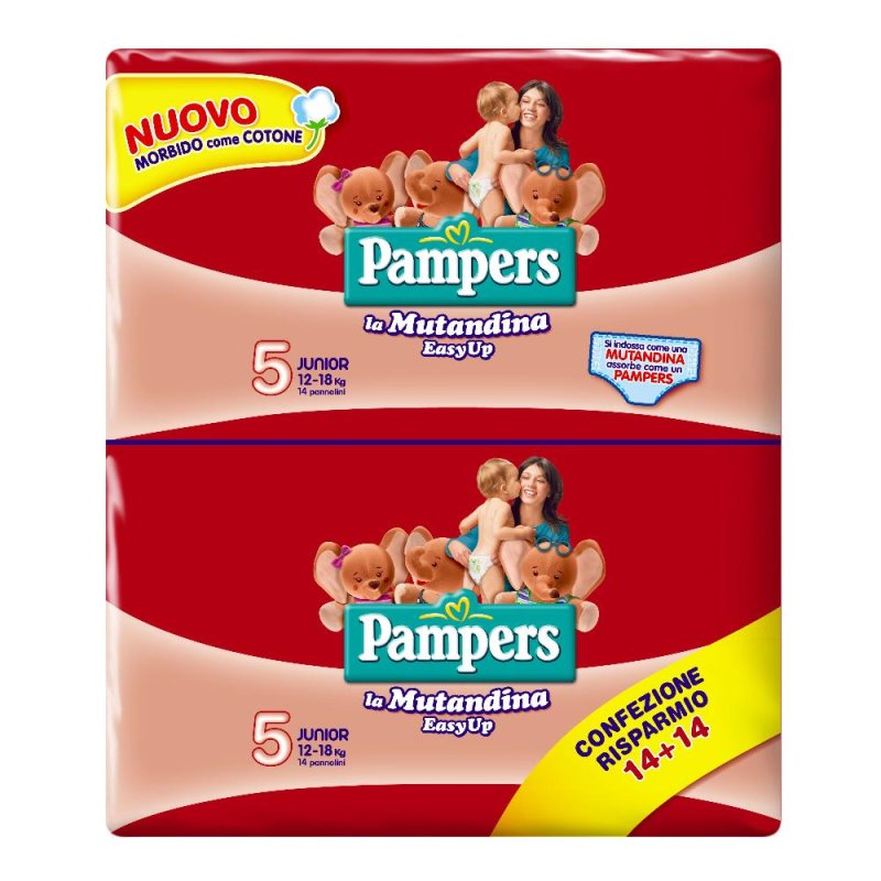 Pampers Easy Up Junior 28 Pannolini a Mutandina, Comfort and Protezione Asciutta per your Bambino in Crescita Pampers Easy Up Junior 28 Pannolini a Mutandina, Comfort and Protezione Asciutta per your Bambino in Crescita