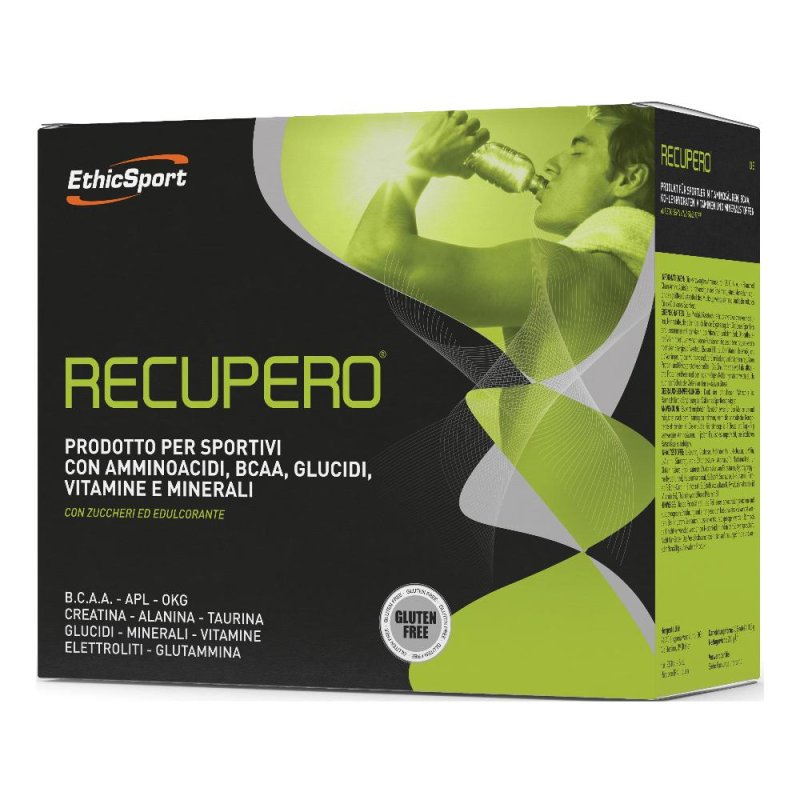 EthicSport Recupero Integratore Recupero e Rigenerazione Muscolare 20 Bustine EthicSport Recupero Integratore Recupero e Rigenerazione Muscolare 20 Bustine