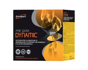 EthicSport Pre Gara Dynamic Scatto ed Esplosività Muscolare 20 Bustine