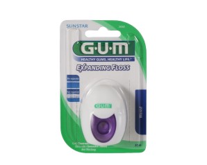 GUM Igiene Dentale Quotidiana Expanding Floss Filo Interdentale Cerato