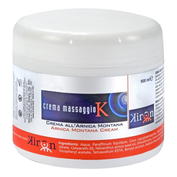 Kiron crema massaggio K 500 ml - crema da massaggio per muscoli e articolazioni Kiron crema massaggio K 500 ml - crema da massaggio per muscoli e articolazioni