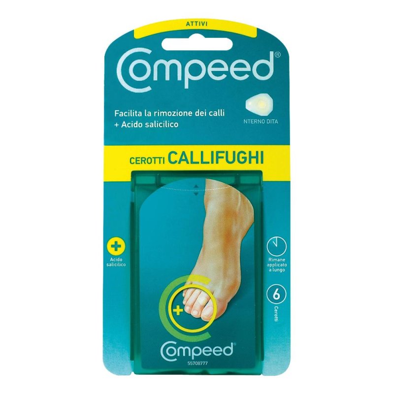Compeed Cerotti per Calli fra le dita 6 cerotti Compeed Cerotti per Calli fra le dita 6 cerotti