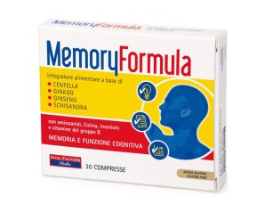 Vital Factors Italia Memory Formula 30 Compresse