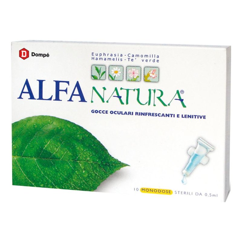 Bracco Alfa Natura Gocce Oculari Rinfrescanti Collirio 10 Monodose 0.5 ml Bracco Alfa Natura Gocce Oculari Rinfrescanti Collirio 10 Monodose 0.5 ml