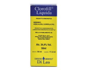 CLOROFILL LIQUIDO 50ML DI LEO