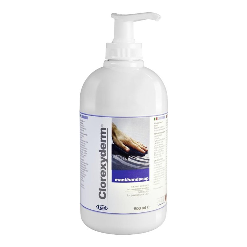 ICF Farmaceutici Animali Domestici Clorexyderm Soluzione Cani Gatti 500 ml ICF Farmaceutici Animali Domestici Clorexyderm Soluzione Cani Gatti 500 ml