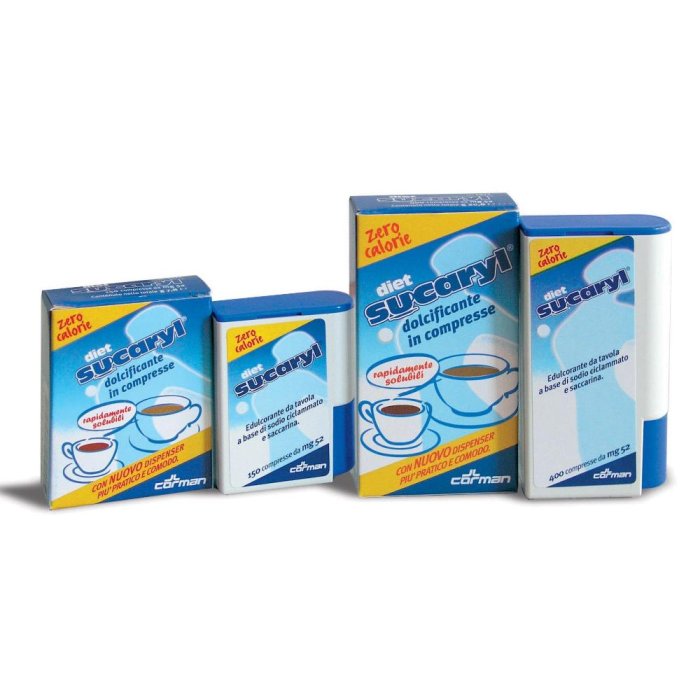 Corman Dietsucaryl Compresse Dolcificanti 350 Compresse Corman Dietsucaryl Compresse Dolcificanti 350 Compresse