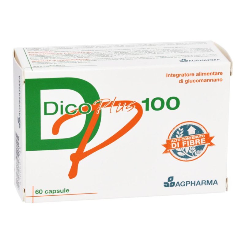 AG Pharma Dicoplus 100 Integratore Alimentare 60 Capsule AG Pharma Dicoplus 100 Integratore Alimentare 60 Capsule