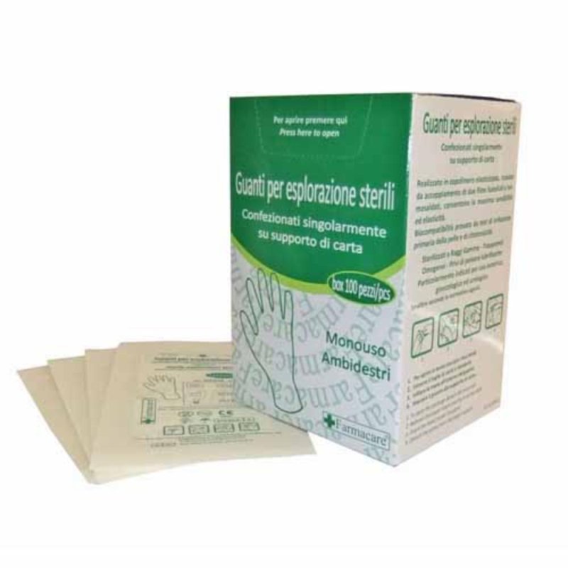 Guanti Medicali Monouso Sterili per Esplorazione in Lattice Taglia Media 100 Pezzi F Care Guanti Medicali Monouso Sterili per Esplorazione in Lattice Taglia Media 100 Pezzi F Care