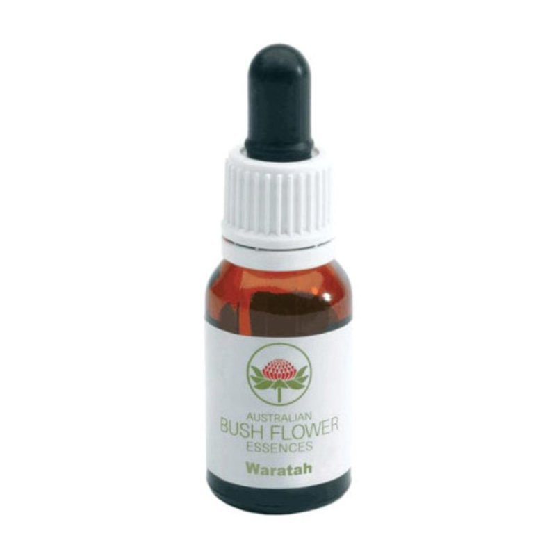 Waratah Australian Bush Flower Essence Gocce 15 ml Rimedio Floreale Naturale