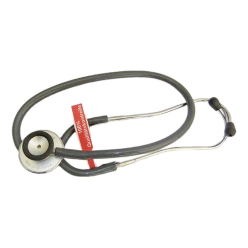 Stetofonendoscopio Professional Corpo In Acciaio Inox 18/8, Archetto Biauricolare Cromato Con Doppia Molla Interna