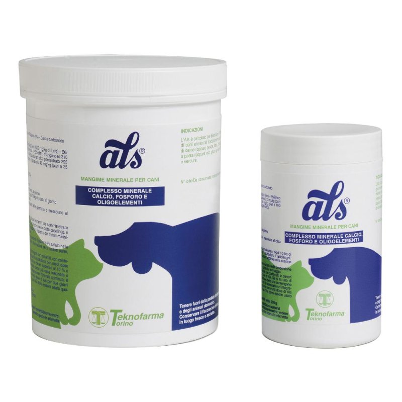 ALS premiscela cani 500 g - alimento complementare in polvere per cani