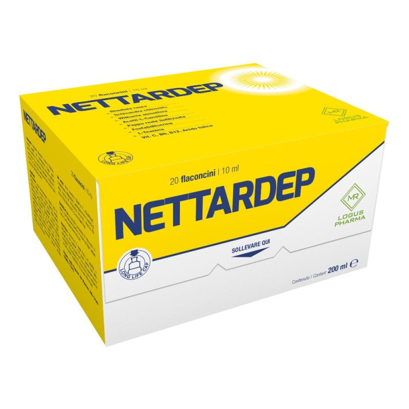 Logus Pharma Nettardep 20 Flaconcini 10 Ml Logus Pharma Nettardep 20 Flaconcini 10 Ml