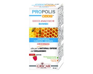 Gricar Propolis Bimbi Gocce Analcoliche Integratore Alimentare 50 ml