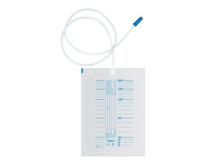 Safety Sacca Da Letto Per Raccolta Urina Senza Scarico Tubo 90 cm 30 Pezzi