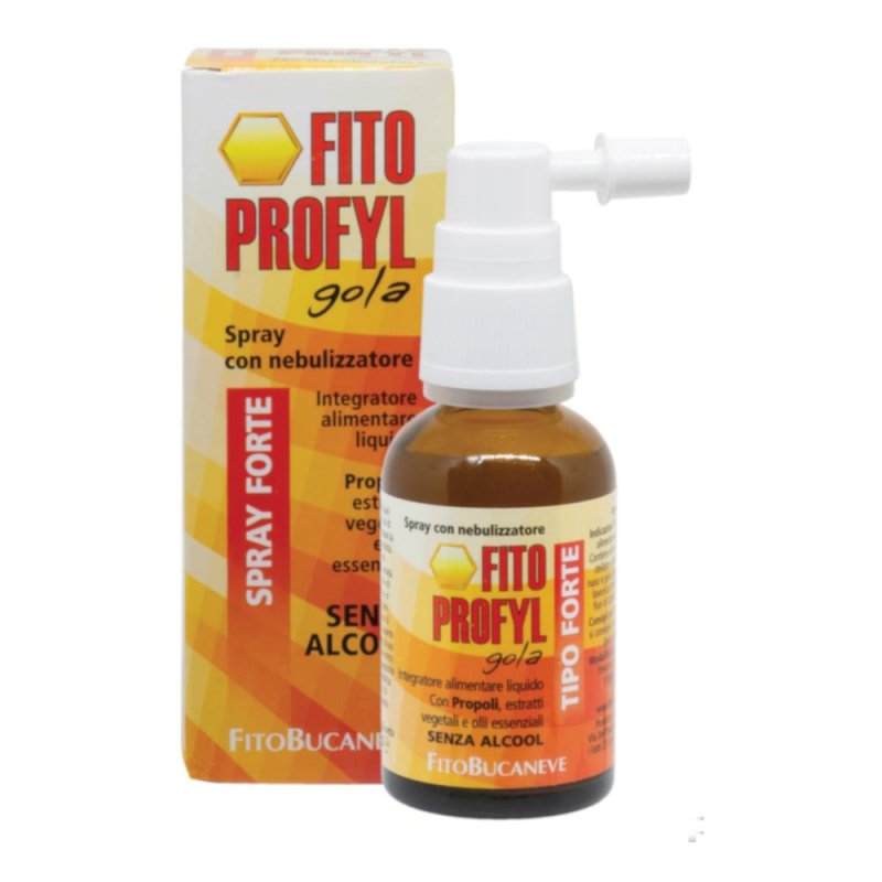 Fitobucaneve Fitoprofyl - Spray Forte Protettivo Gola e Gengive 30 ml Fitobucaneve Fitoprofyl - Spray Forte Protettivo Gola e Gengive 30 ml