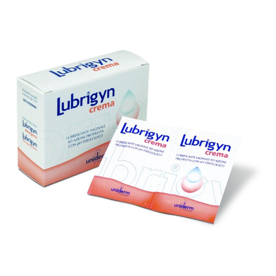 Uniderm Farmaceutici Lubrigyn Crema Vaginale 20 Bustine 2 ml